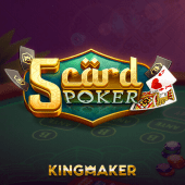 5 Card Poker colourgame cards